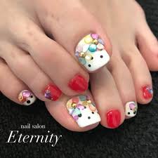 春夏海リゾートフット Nailsaloneternityのネイルデザインno