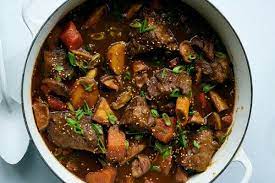 Roy Choi S Braised Short Rib Stew Recipe Recipe Short Rib Stew Braised Short Ribs Stew Recipes