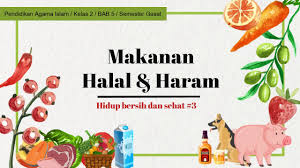 Berbagai jenis makanan dapat kita. Pelajaran Pendidikan Agama Islam Kelas 2 Makanan Dan Minuman Halal Dan Haram Youtube