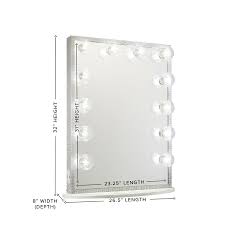 The glitz and glamour of old hollywood and the sunset strip take center stage in the hollywood swank collection by michael amini and jane seymour design collaboration. Hollywood Glow Xl Crystal Vanity Mirror Impressions Vanity Co