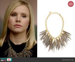WornOnTV: Jeannie's spiked necklace