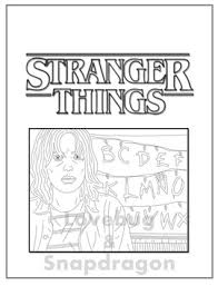 Stranger things coloring pages the demogorgon. Coloring Books Lovebug Snapdragon