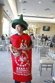 My Sriracha Costume For Halloween Food Halloween Costumes Sriracha Sriracha Outfit