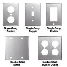 We spend hundreds of dollars and countless hours. 5 Pack Stainless Steel Wall Plates Light Switch Covers Blanks Toggle Rocker Duplex Walmart Com Walmart Com