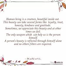 Simplicity is the ultimate sophistication. Human Being Is A Creature Quotes Writings By Aditi Agarwal Yourquote