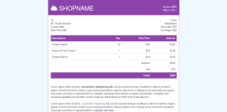 Simple Invoice Design Usign Bootstrap Simple Invoice Design Invoice Design Simple Invoice