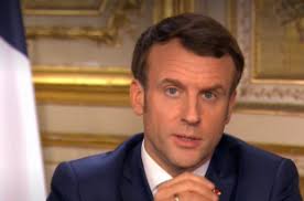 A la une de la presse, ce lundi 15 juin 2020, les réactions à l'intervention télévisée, hier soir, du président français emmanuel macron. Emmanuel Macron Declare La Guerre Au Coronavirus