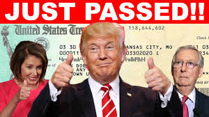 Finally Congress Just Passed Huge New Bill Yesterday 1200 Second Stimulus Check Update Youtube