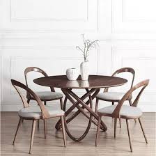 This dining room table set offers 4 perfect wooden dining room chairs and a wooden table. China Fashion Solid Wood Dining Room Furniture Home Furniture Round Dining Table Set China Wooden Dining Table Dining Room Table
