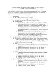 Eee/cse 120 answer sheet capstone design project name: Outline Template For Capstone Project Literature Review Analysis