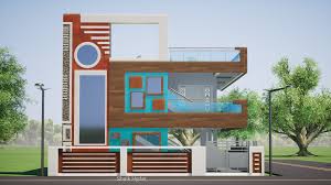 40 X 50 Feet Classic Elevation House Elevation Front Elevation Designs Modern House Design