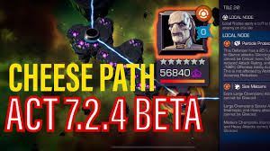 Great work on making it to act 7 Act 7 2 4 Flare Path Marvel Contest Of Champions Youtube