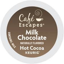 It feels guilt free bc it's lower cal, and nothing in it to worry about from what i read on the ingredients list (like the others). Cafe Escapes Milk Chocolate Hot Cocoa K Cup Keurig Us