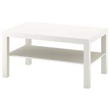 LACK طاولة قهوة, أبيض, ‎90x55 سم‏ - IKEA