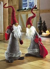 Wichtel 2er Set Weihnachtliche Dekorationen Brigitte Hachenburg Christmas Crafts Gnomes Crafts Xmas Crafts