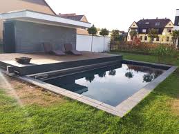 Pooldeck Selber Bauen Schwimmbader Hinterhof Poolabdeckung Moderne Pools