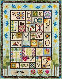 Download the pdf file for this project here. Alphabet Quilt Cinal