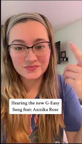 G Eazy and Annika Rose