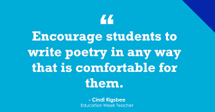 Spreading Poetry Love In The Classroom Opinion