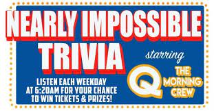 Keep up with the latest daily buzz with the buzzfee. 947 Qdr Tuesday Nearly Impossible Trivia 55 Of Facebook