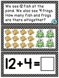 First grade word problems within 20. First Grade Math Unit 4 Addition To 20 First Grade Math Math Word Problems Math