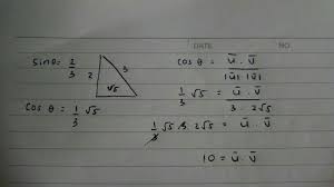 Jika nilai u =3 v =2√5. Jika Nilai Vektor U 3 Vektor V 2 5 Dan Sinus Sudut Antara Vektor U Dan V Adalah 2 3 Tentukan Brainly Co Id