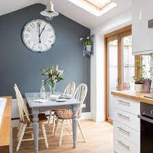 From artwork to accent walls, there's a tip for every taste Decorating With White Ideal Home Grey Kitchen Diner Stylish Kitchen Dining Room Decor