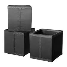 Skubb Rangement Tissu Noir 31x34x33 Cm Rangement Tissu Rangement Tissu Ikea Panier Rangement Ikea
