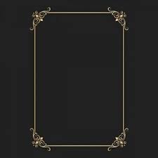 Brown Certificate Border In 2020 Gold Clipart Certificate Border Gold Border