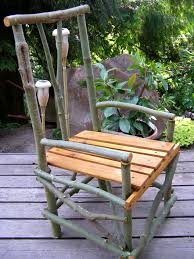Backyard Landscaping Ideas For A Gorgeous Retreat Rustic Outdoor Chairs Outdoor Wood Rustic Furniture
