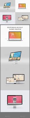 Responsive Mockup Designer In 2020 Scene Creator Mockup Showcase Design