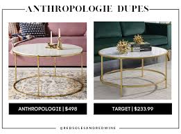 If liquid spills occur, prompt cleaning is advised. The 15 Best Anthropologie Furniture Dupes Red Soles And Red Wine