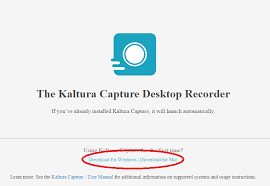 Installing Kaltura Capture Academic It