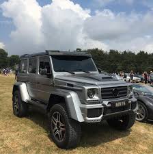 Not Seen One Of These Mercedesamg 4x4squared Before I Just Thought They Were A Fancy Gwagon But Standing Next To On Mercedes Truck Mercedes G Wagon G Wagon
