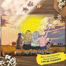 In addition, the process of doing puzzles is much more interesting if something personal is featured. Personalized Custom Puzzles For Family And Pets Stay At Home 60 Off Personalized Custom Puzzles For Custom Puzzle Custom Jigsaw Puzzles Personalized Custom
