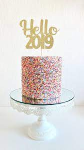 Anniversary cake with beautiful border design pics. Hello 2021 Cake Topper New Years Eve Cake Topper 2021 Decorations 2021 Cake Topper New Years Eve Decorations Nye Decor Glitter Cake Bunting Christmas Cake Topper New Year S Cake New Year Cake Decoration