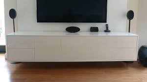 Wall mounted theater center and panel for living room and bedroom use. Contemporary White Gloss Custom Tv Unit Contemporary Living Room Other By Av Soul Houzz