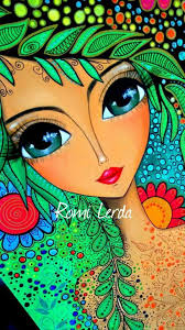 Pin By Ewa Dyk Majewska On Romi Lerda Abstract Art Painting Whimsical Art Art Drawings