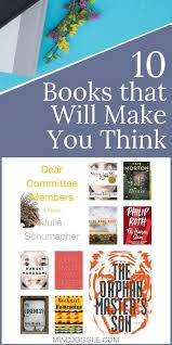 Books That Make You Think Good Books Book Recommendations Thinking Of You