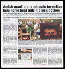 Our amish fireplace electric heaters welcome you home and provide an inviting spot for your family to gather. Roll N Glow Tale Of An Amish Space Heater The New York Times