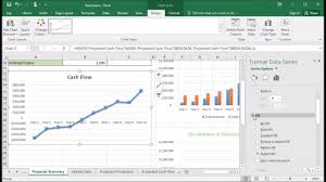 423 how to display n format line chart data markers in excel 2016