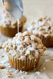 Soft And Light Coffee Cake Muffins Are Topped With A Crumbly Buttery Streusel Top Overflowing As You Pull Coffee Cake Muffins Pumpkin Coffee Cakes Coffee Cake