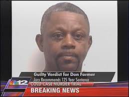 Guilty verdict for Don Farmer, jury recommends 125 year sentence