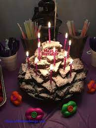 Variations include cupcakes, cake pops, pastries, and tarts. Image Result For Chocolate Brownie Birthday Cake Birthday Cake Brownies Birthday Brownies Birthday Cake Alternatives