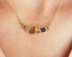 Mother Birthstone Necklace