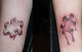 A lot of couples get matching tattoos. 10 Cringeworthy Couple Tattoos Temporary Tattoo Blog