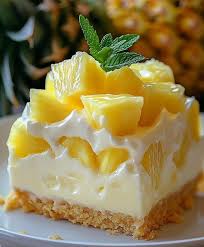 No-bake Pineapple Cream Dessert - Don't LOSE this Recipe 😋 I love this  quick & easy recipe ....👇