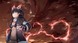 Drew A 4k Background Of Tamaki From Fire Force Anime Anime Wallpaper Wallpaper Pc Anime Anime Background