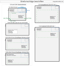 Die briefvorlagen basieren auf der norm 5008:2011. Briefumschlag Beschriften Brief Absender Und Empfanger