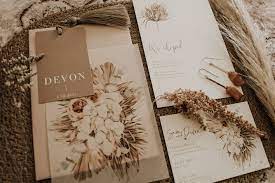 Boho Wedding Invitations Bohemian Wedding Stationery Wedding Invitations Boho Wedding Stationery
